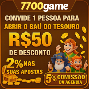 7700game Indique amigos para receber um bônus